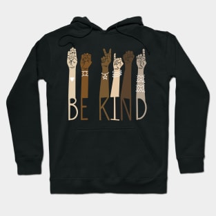 Be Kind Sign Language Hoodie